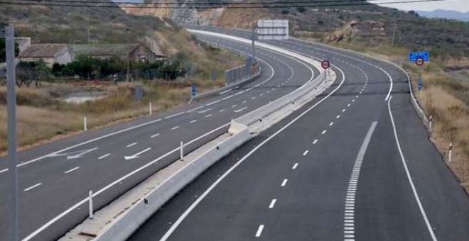 Imagen de la Autopista Cartagena-Vera, en concurso de acreedores.