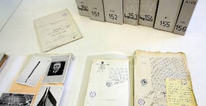 Algunos de los documentos conocidos como "los papeles de Salamanca".EFE