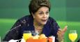 La presidenta de Brasil, Dilma Rousseff, durante un desayuno con los medios de comunicación en el Palacio de Planalto, en Brasilia, REUTERS/Joedson Alves