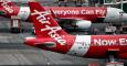 Aviones de AirAsia en el aeropuerto de Kuala Lumpur. AFP