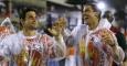 Nadal y Ferrer, pasados por agua en el sambódromo de Río de Janeiro. /REUTERS