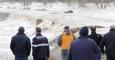 Caudal del río a su paso por Pradilla (Zaragoza) el pasado sábado. EFE/Javier Belver