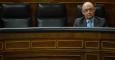 El ministro de Hacienda Cristóbal Montoro en una sesión del Congreso en Madrid./ REUTERS-Andrea Comas