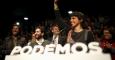 La líder andaluza y candidata de Podemos, Teresa Rodriguez, celebra los resultados de su formación en las elecciones del 22-M. REUTERS/Jon Nazca