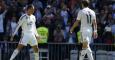 El delantero portugués del Real Madrid, Cristiano Ronaldo, celebra uno de sus goles ante el Granada. /EFE