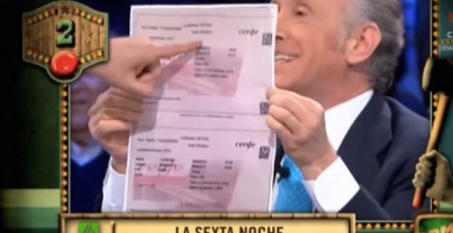 Eduardo Inda, durante La Sexta Noche