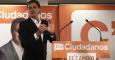 El presidente de Ciudadanos, Albert Rivera, en la rueda de prensa que ofreció tras las elecciones del 24 de mayo. EFE