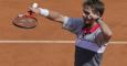 Wawrinka celebra su victoria frente a Tsonga. REUTERS/Vincent Kessler