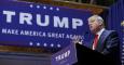 Donald Trump durante el discurso que pronunció este martes en Nueva York. REUTERS/Brendan McDermid