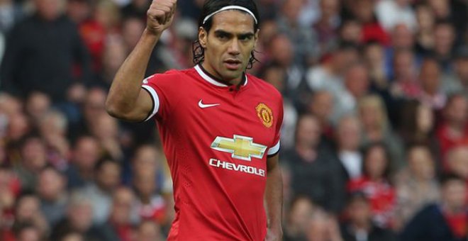 Radamel Falcao ha estado cedido esta temporada en el Manchester United.