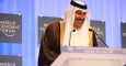 El jeque Hamad Bin Jassim Bin Jaber al Thani, en una intervención en el Foro Davos. REUTERS