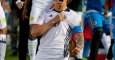 James Rodríguez celebra el segundo gol de la selección colombiana. EFE/Javier Rojas