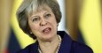 Britain's Prime Minister Theresa May and Colombia's President Juan Manuel Santos (not shown) speak to journalists after their bilateral meeting at 10 Downing Street in London, November 2, 2016. REUTERS