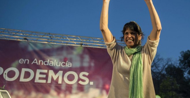 Teresa Rodríguez, reelegida secretaria general de Podemos Andalucía. / EFE