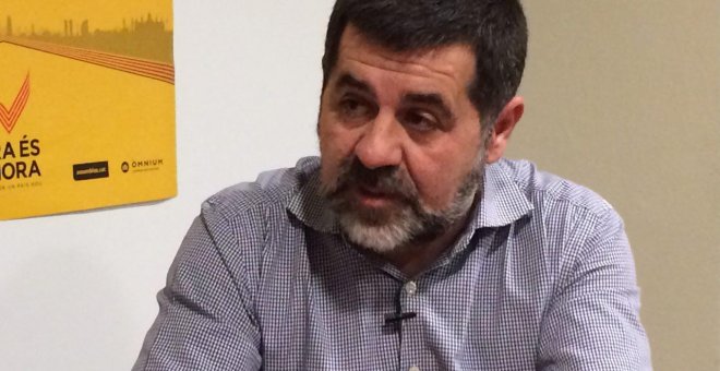 El president de l'ANC, Jordi Sànchez. JORGE SÁNCHEZ