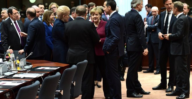 La Comisión Europea en Bruselas. AFP