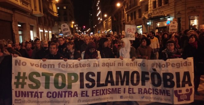 Protesta contra la islamofòbia. DAVID KARVALA