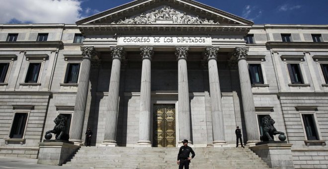 Fachada del Congreso de los Diputados/EFE