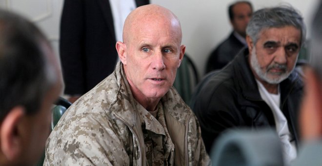 El vicealmirante Robert Harward. - REUTERS