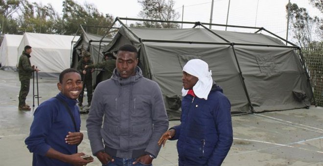 Centro de Estancia Temporal de Inmigrantes de Ceuta. / EFE