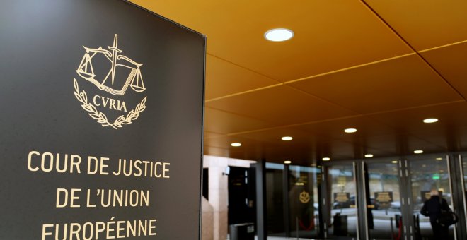 Entrada del Tribunal de Justicia de la UE, en Luxemburgo. REUTERS