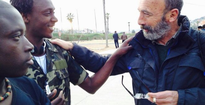 El activista José Palazón está recibiendo muetsras de apoyo y solidaridad desde todo el mundo.- FACEBOOK