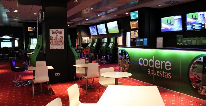 La sala de juego Canoe, de Codere en Madrid.