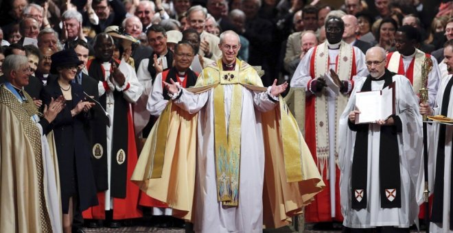 Justin Welby, arzobispo de la Iglesia anglicana de Canterbury. REUTERS