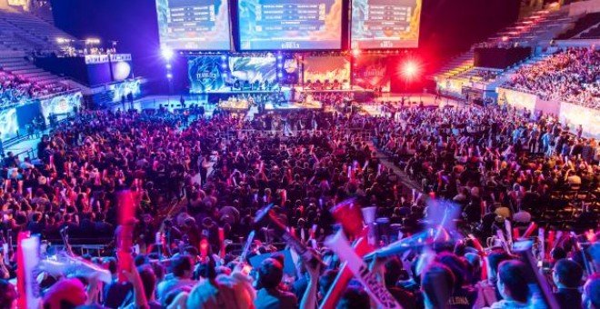 All Star del League of Legends en el Palau Sant Jordi celebrada el mes de diciembre de 2016. RIOT GAMES