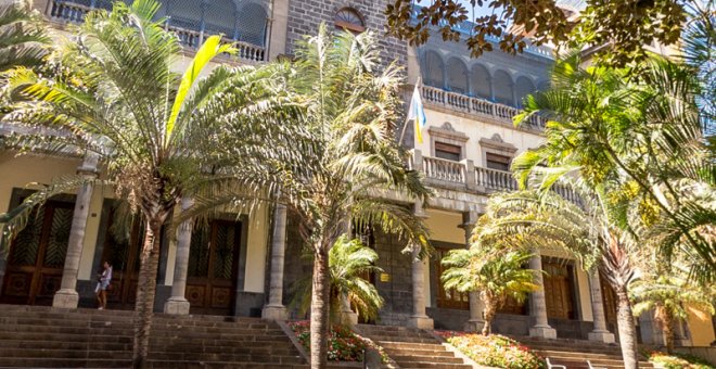 Edificio del Tribunal Superior de Justicia de Canarias, en Tenerife.