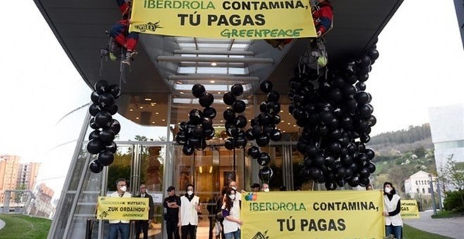 Sede De Iberdrola, Bilbao, Vizcaya, País Vasco -  GREENPEACE