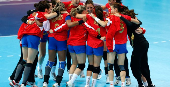 Imagen de la selección femenina de balonmano / EFE