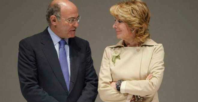 Esperanza Aguirre y Gerardo Díaz Ferrán, en una imagen de 2010. EFE