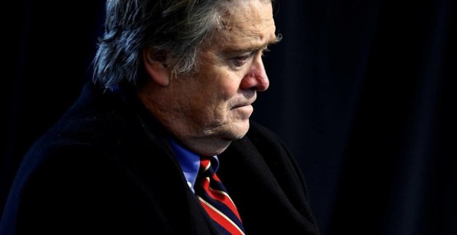 Trump aparta a su principal asesor, Steve Bannon, del Consejo de Seguridad Nacional / REUTERS