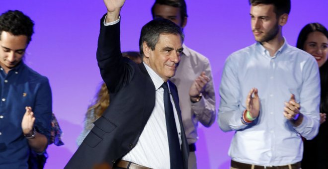 El candidato presidencial François Fillon. EFE