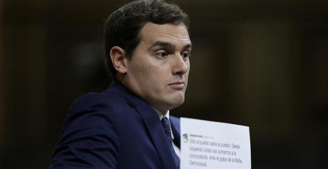 El presidente de Ciudadanos, Albert Rivera. - EFE