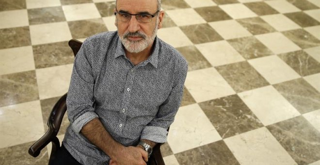 El novelista Fernando Aramburu,ganador de los Premios de Crítica. EFE/Mariscal