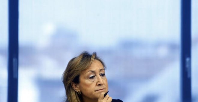 María José Ordoñez, Delegada del Gobierno contra la Violencia de Género comparece en la Comisión de Igualdad del Congreso / EFE