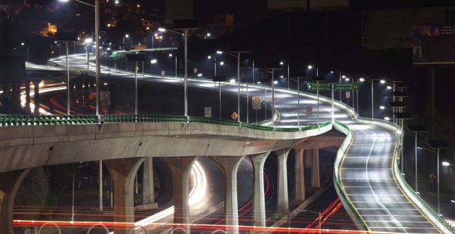 Viaducto Elevado del Bicentenario, en México DF, explotado por OHL.