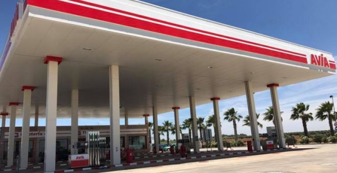 Gasolinera de La Carlota, Córdoba.