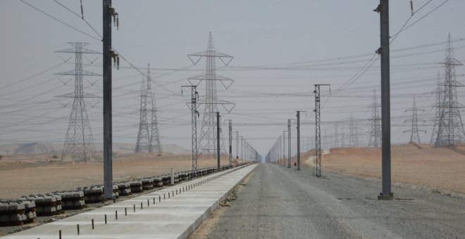 Obras del AVE de La Meca-Medina