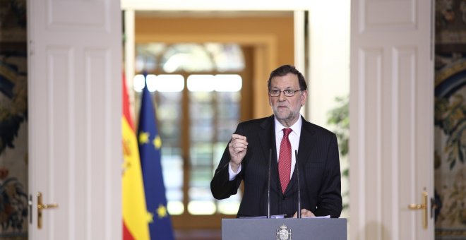 El presidente del Gobierno, Mariano Rajoy, llamado a declarar como testigo por la trama Gürtel./EUROPA PRESS