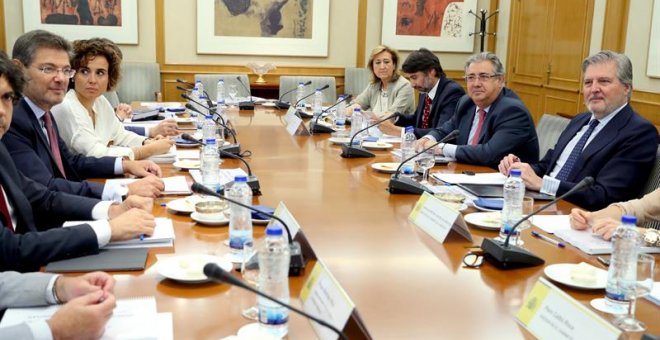 Reunión interministerial para avanzar en un pacto de Estado contra la Violencia Machista / EFE