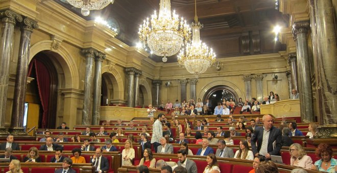 Pleno del Parlament  EUROPA PRESS