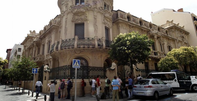 La sede de la SGAE en Madrid.- EFE