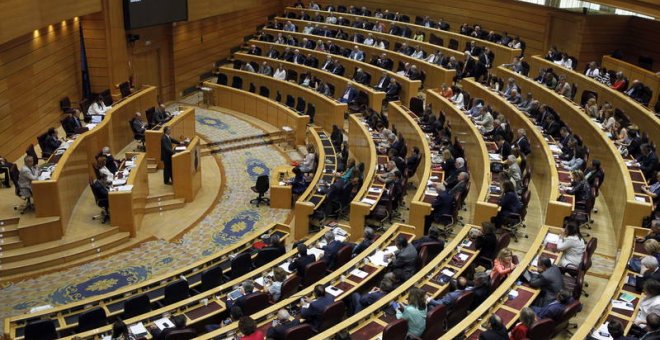 Pleno en el Senado, en una imagen de archivo. EFE