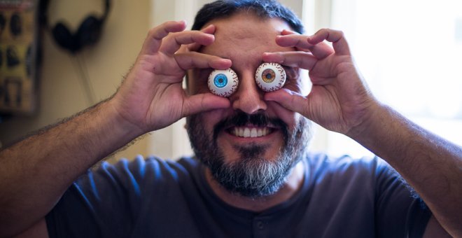 Antonio Martínez Ron, autor de 'El ojo desnudo'