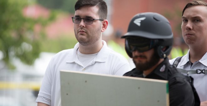 James Alex Fields tras ser arrestado por la Policía de EEUU. / REUTERS