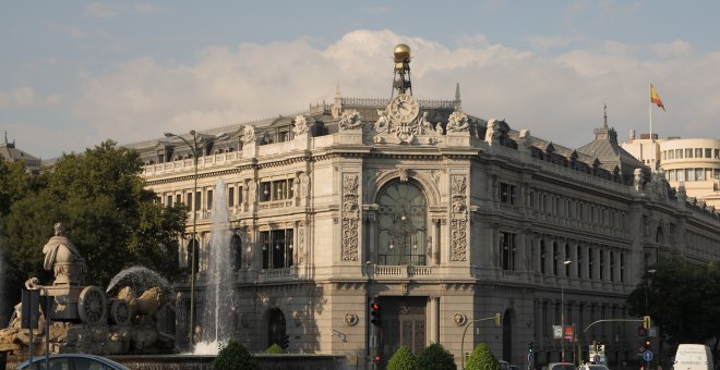 Fachada del Banco de España. Wikipedia