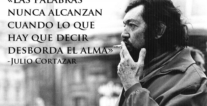 El escritor Julio Cortázar, autor de 'Rayuela'